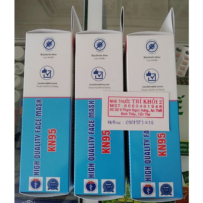 Khẩu trang kháng khuẩn Skylight KN95- Hộp 10 cái