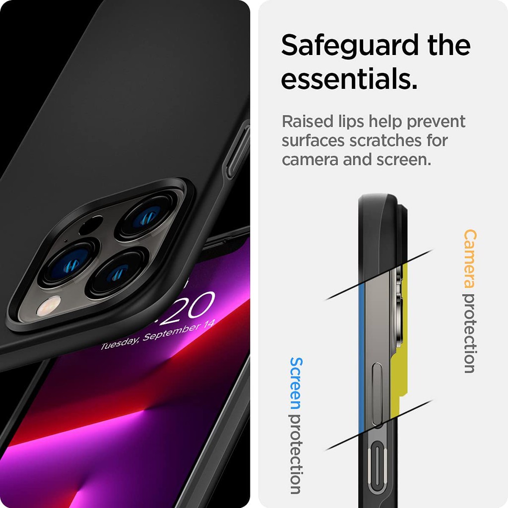 Ốp lưng 13 Pro Max / 13 Pro / 13 Spigen Thin Fit