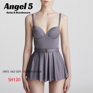 Đồ bơi liền thân cúp ngực có gọng sẵn SH120
