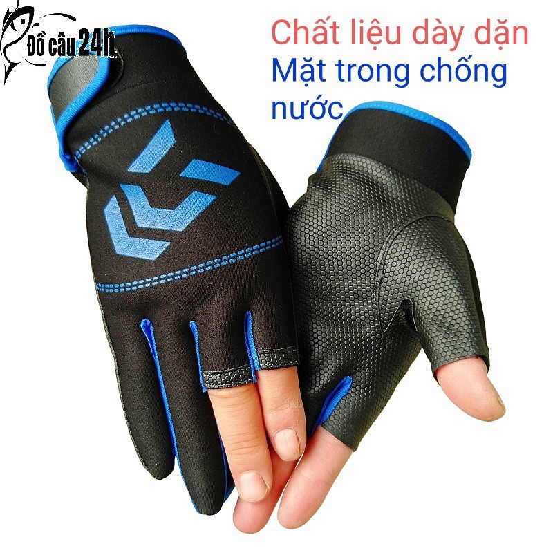 (SIÊU-HOT) Găng Tay Cắt Ngón Gore-Tex - Đồ Câu 24h hàng chất lượng 988