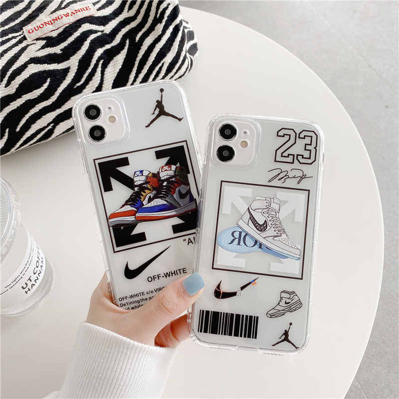 Ốp Điện Thoại Dẻo Trong Suốt In Logo Nike Air Jordan Aj1 Cho Iphone 11 12 Mini 11 Pro Max 7 8 Plus X Xr Xs Max No.23 | BigBuy360 - bigbuy360.vn