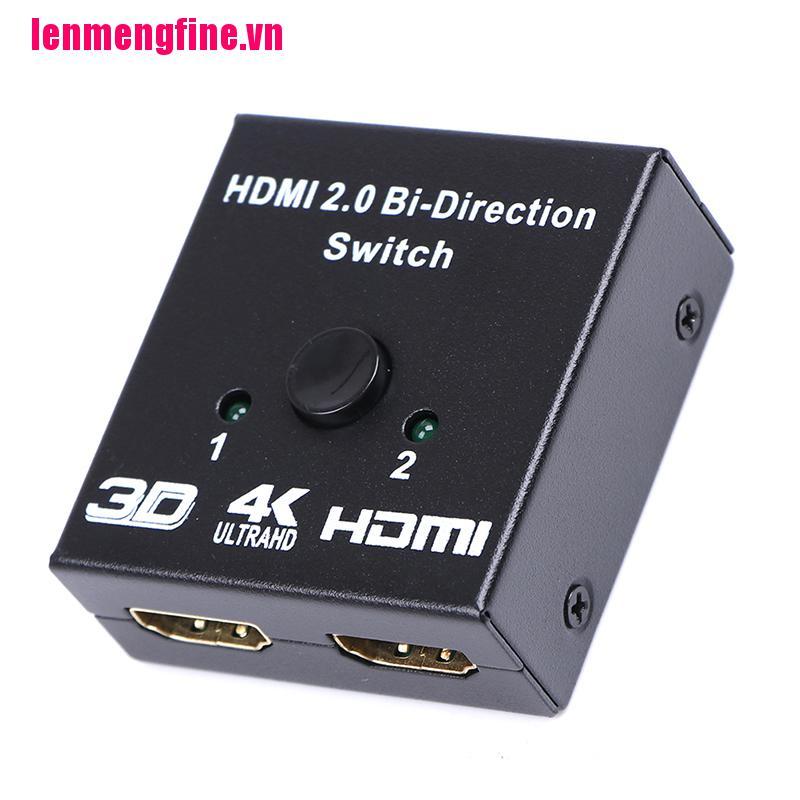 Bộ Chia Hdmi 2 Cổng 1x2 / 2x1 Hdmi 4k