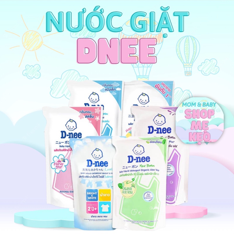 Nước giặt dnee túi 600ml hàng chuẩn Thái Lan chính hãng