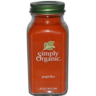 Bột Ớt Paprika Hữu Cơ 84g/ Organic Paprika Simply Organic