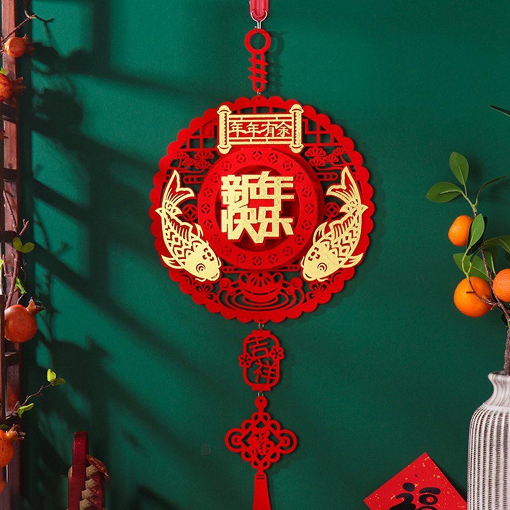 Phụ Kiện Dây Treo Trang Trí Cửa Dịp Năm Mới Phong Cách Trung Hoa