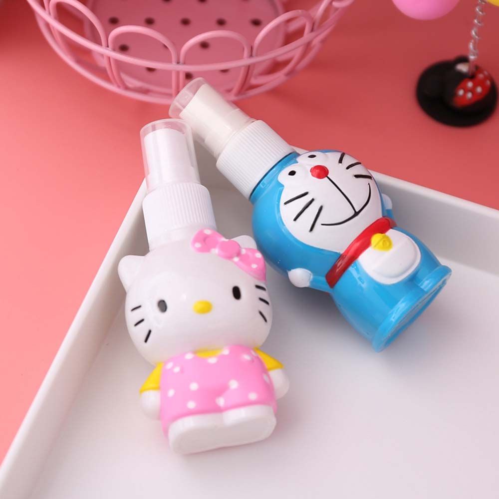 [Hàng mới về] Chai rỗng 50ml bằng nhựa họa tiết hoạt hình dễ thương
