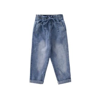 Quần jeans baggy bé gái
