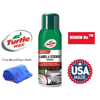 Dung dịch xịt tẩy băng keo, tem nhãn Turtle Wax Label & Sticker Remover