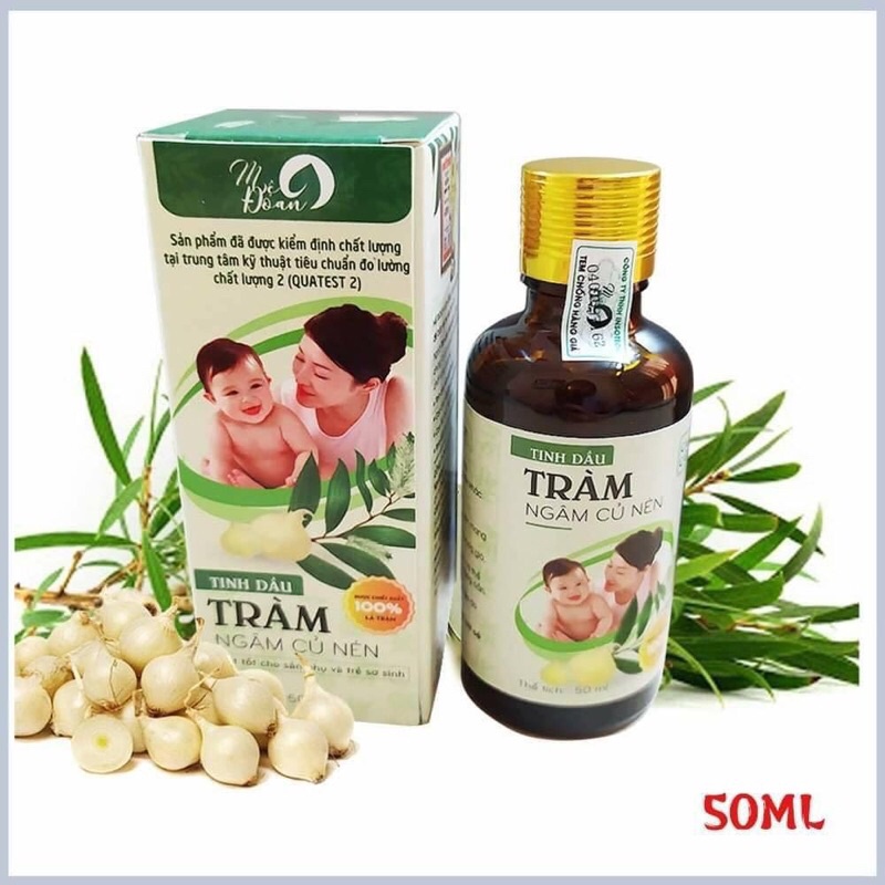 Tinh dầu tràm Mệ Đoan 50ml nguyên chất 100% cho mẹ và bé