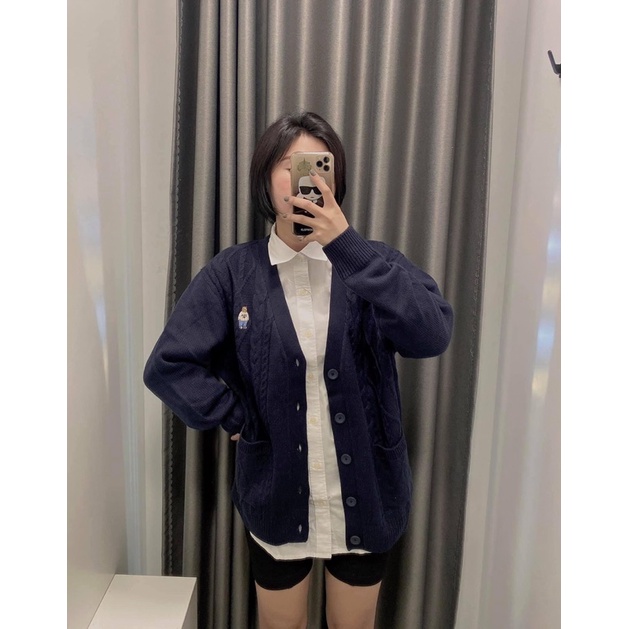 Áo Cardigan gấu WHOAU