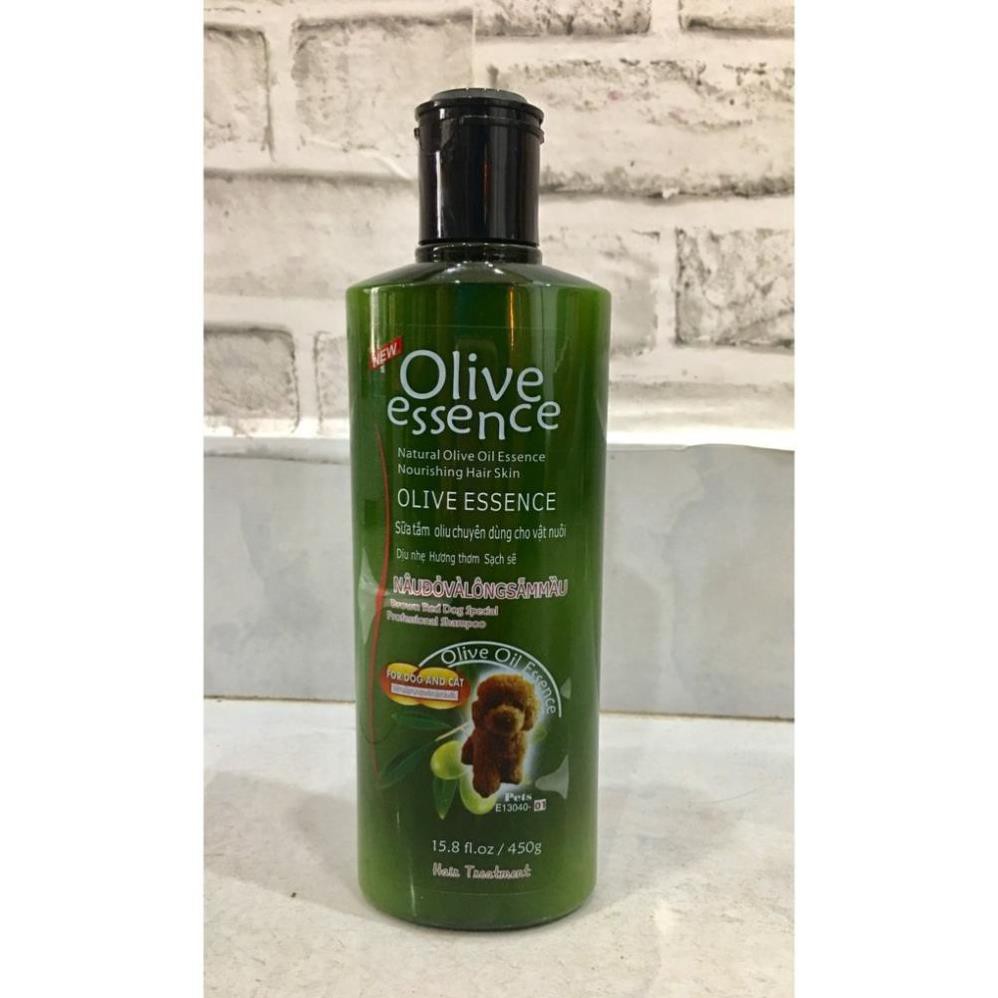 Giảm giáCTVD Olive chó mèo 450ml - Sữa tắm cho thú cưng (5 loại)