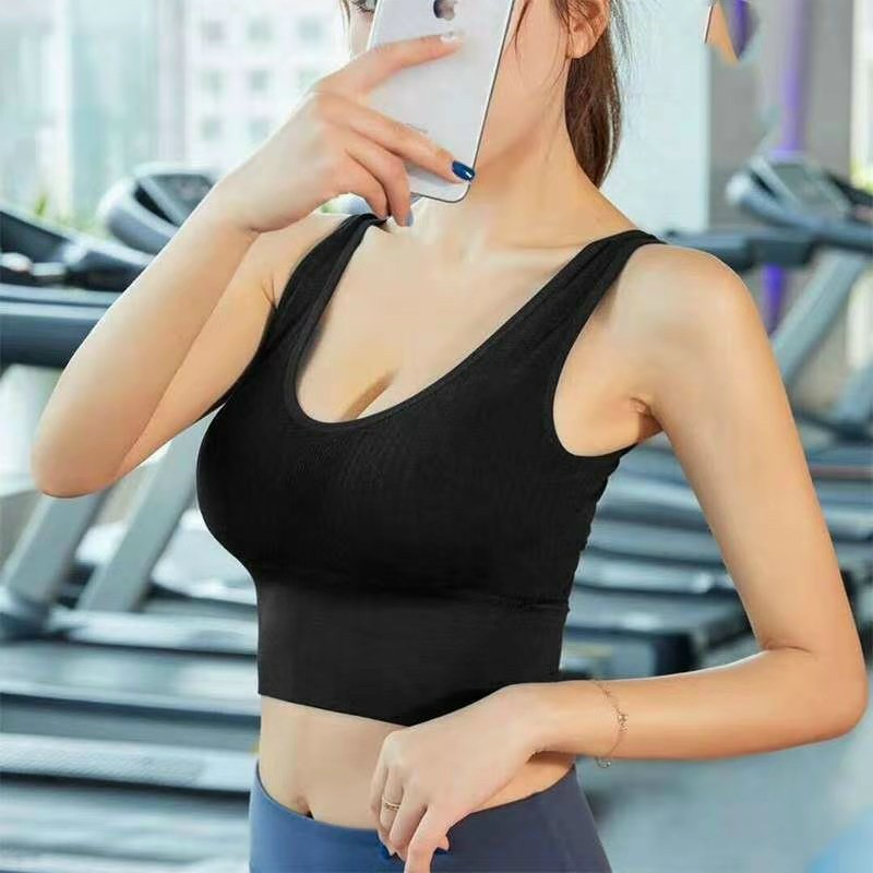 Aó Bra Tập Gym Nữ, Aó Bra Dêt Quảng Châu Freesize Bin Sports A140