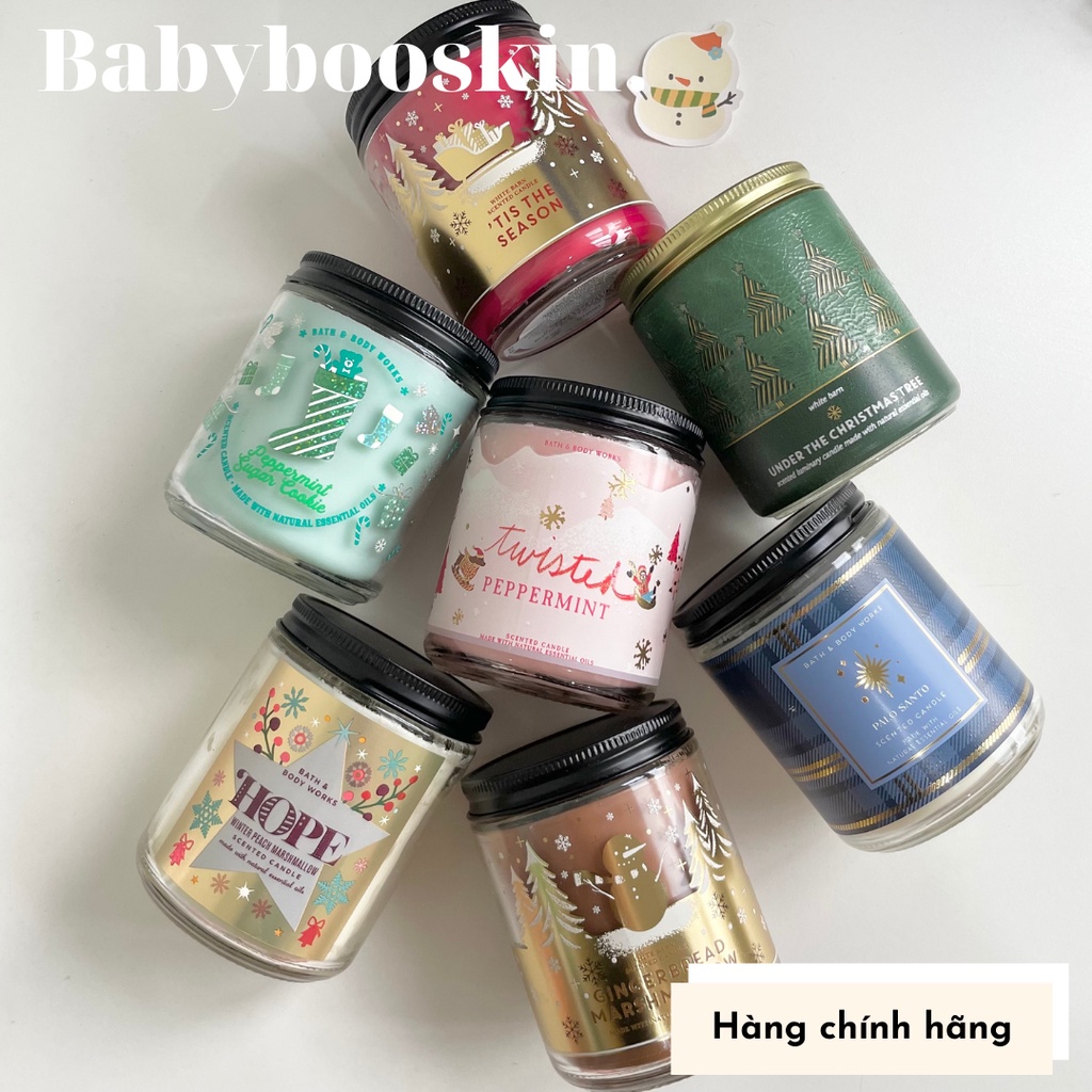 Nến thơm 1 bấc Bath and Body Works