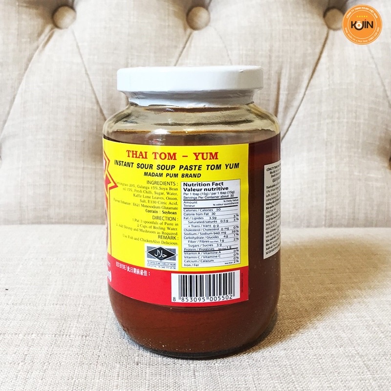 Sate Lẩu Thái Tôm Yum 454g