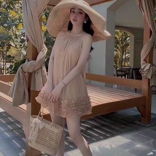 Áo yếm voan lụa tơ bèo 3 màu cực xinh