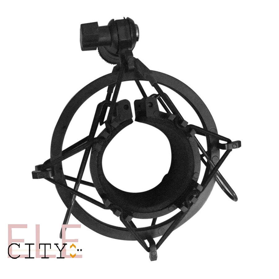 111ele} Universal Mic Microphone Shock Mount Clip Holder Studio Sound Recording