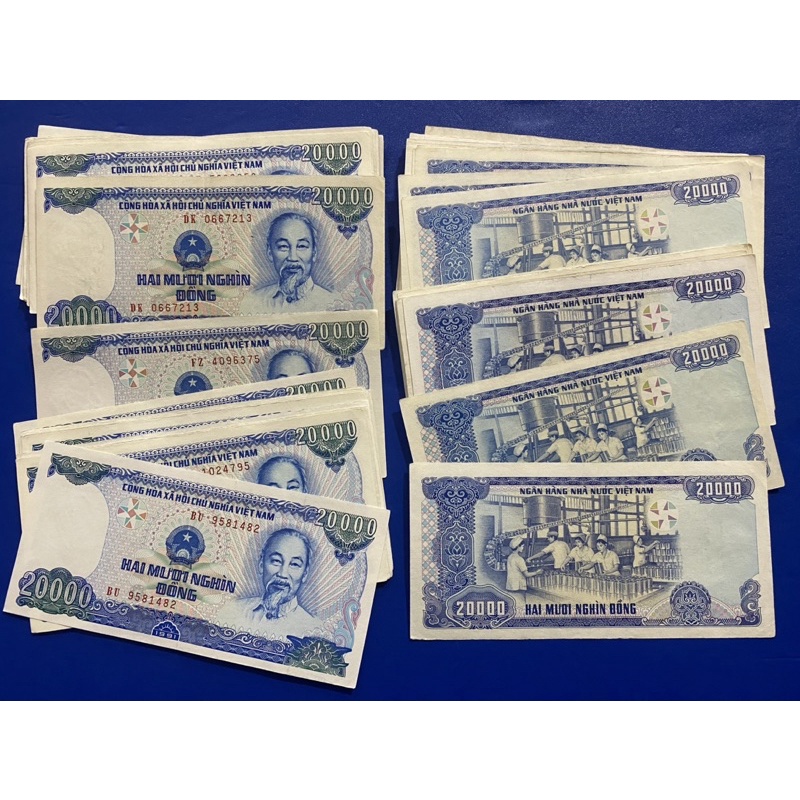 20 nghin giấy xanh ngày xưa 1991
