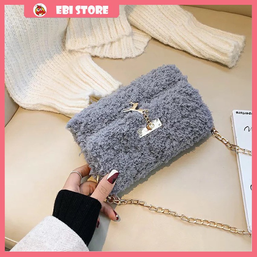 [Xả Hàng Lỗ] Túi Handmade ❤️ Ebi Store - Freeship ❤️ Túi Len Xù Tự Đan Cực Kì Đơn Giản, Đầy Đủ Set Đồ Đan ❤️ | BigBuy360 - bigbuy360.vn