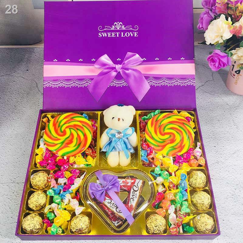 Dove Chocolate Hộp quà kẹo mút quá khổ cho bạn gái và trai món sinh nhật sáng tạo ngày lễ tình nhân 520