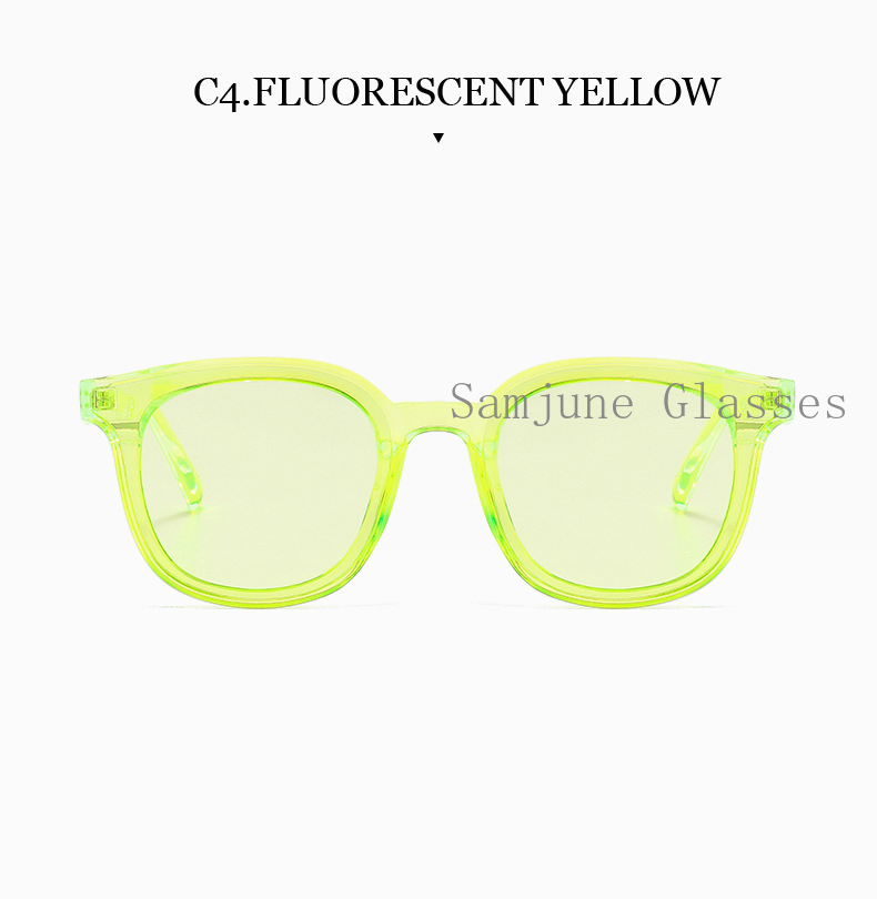 Kính Mát Samjune Gọng Tròn Thời Trang Cho Nam Và Nữ