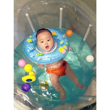 Bể bơi thành cao cho bé sơ sinh Doctor Dolphin 70x70; 80x80cm