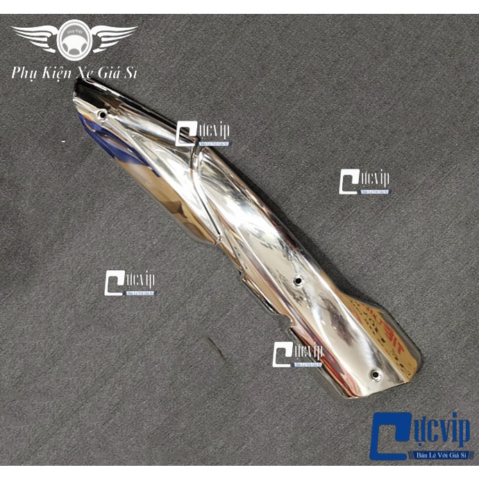 Ốp Che Pô Inox Exciter 2021 - 2022, Exciter 155 VVA MS4083