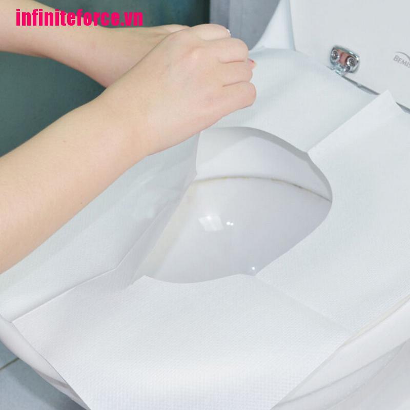 Bộ 10 Miếng Lót Bồn Cầu Dùng 1 Lần Tiện Lợi