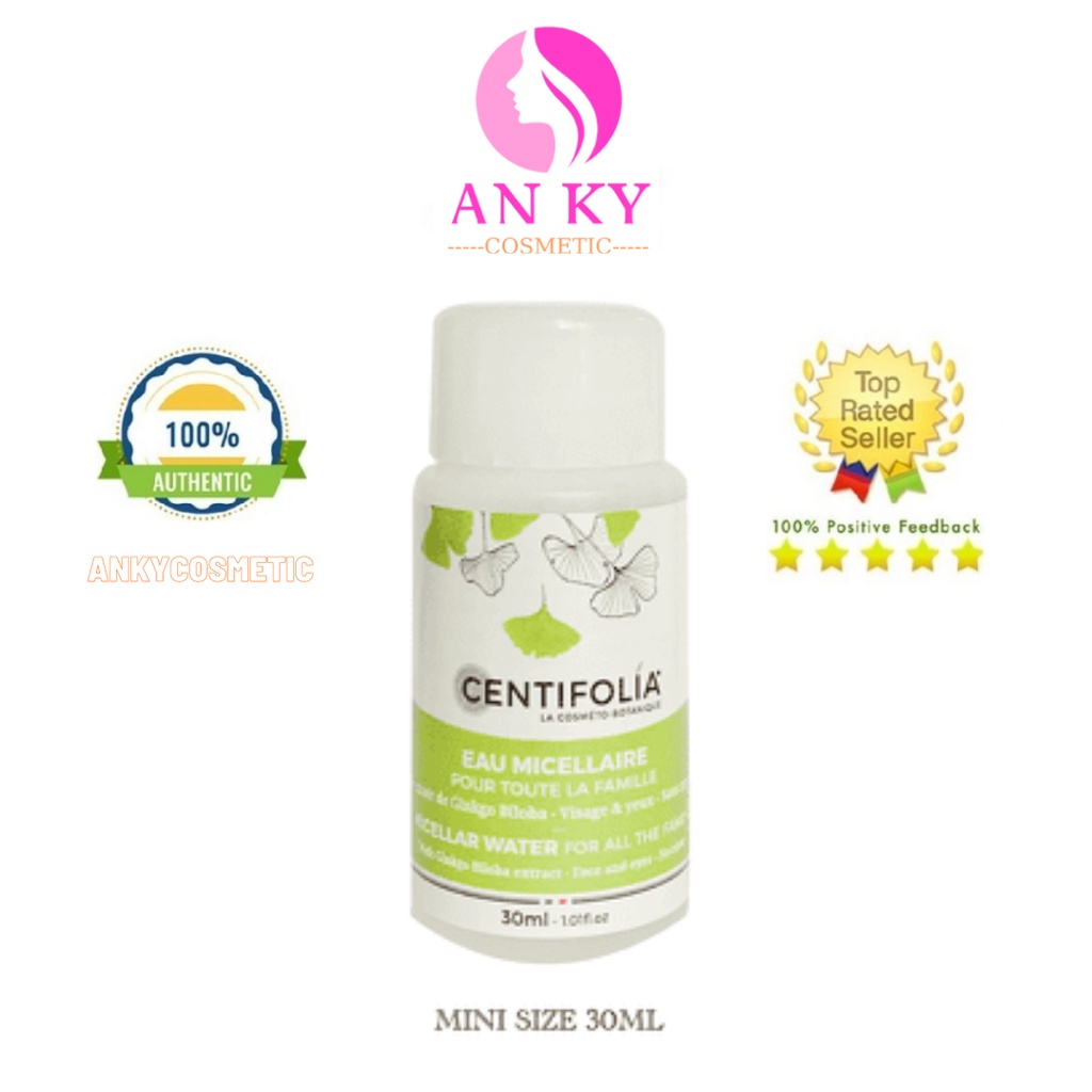 (Mini) Nước Tẩy Trang Centifolia 30ml Chính Hãng