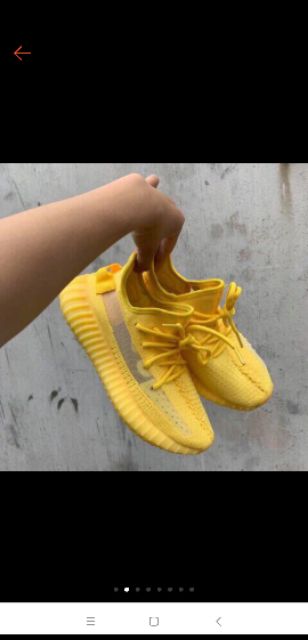 Giày Sneaker Dành Cho Nam Nữ _ Màu Vàng