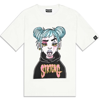 Áo thun Badgirl - Trắng - Street Gang
