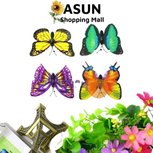 Đèn Ngủ Dán Tường Hình Bướm Bướm Phát Sáng 3D Siêu Lung Linh Cực Đẹp (dùng pin)