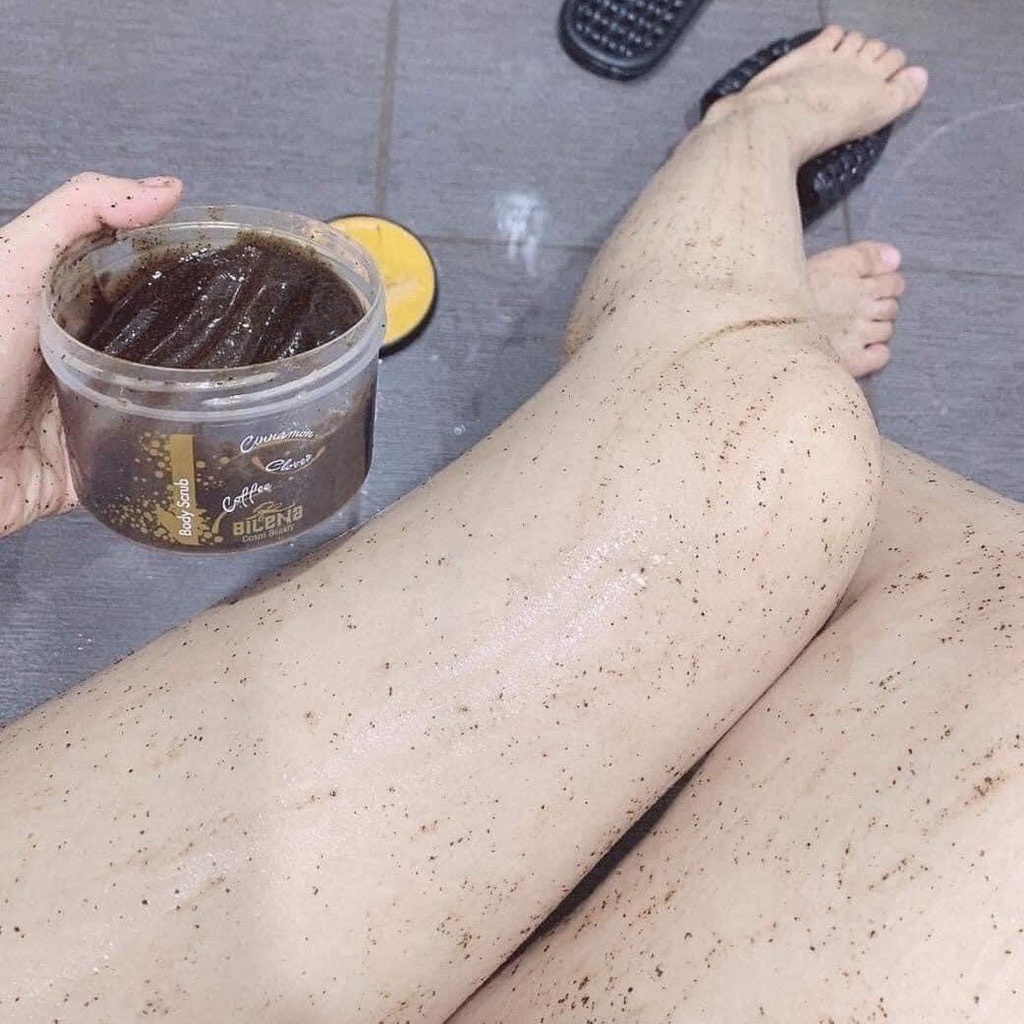 Tẩy Da Chết Body Cà Phê Quế Hồi  Bilena Body Scrub - Hủ 250g