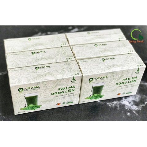 Rau má uống liền ORAMA có đường -Hộp 10 gói 17g