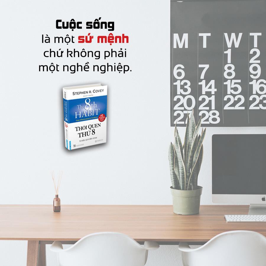 Sách - Thói Quen Thứ 8 Từ Hiệu Quả Đến Vĩ Đại ( Bìa cứng) - First News Tặng Kèm Bookmark