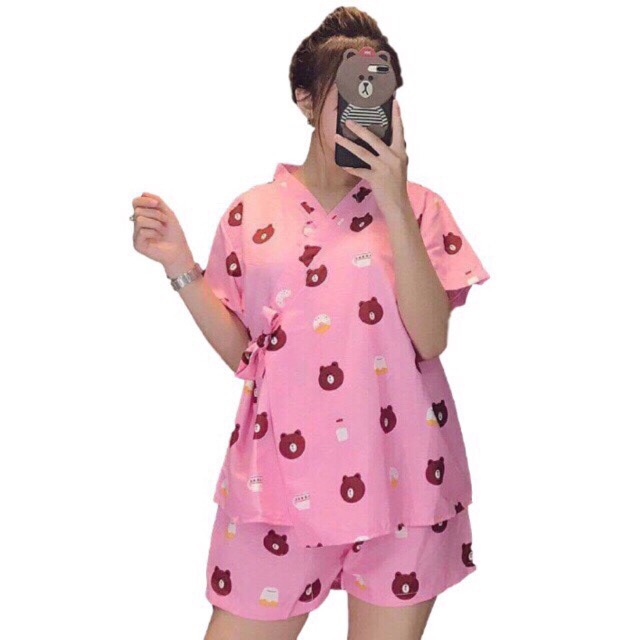 Bộ ngủ kimono ngắn siêu hot�❤️❤️ | BigBuy360 - bigbuy360.vn