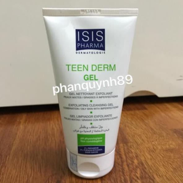 Sữa rửa mặt Teen Derm Gel