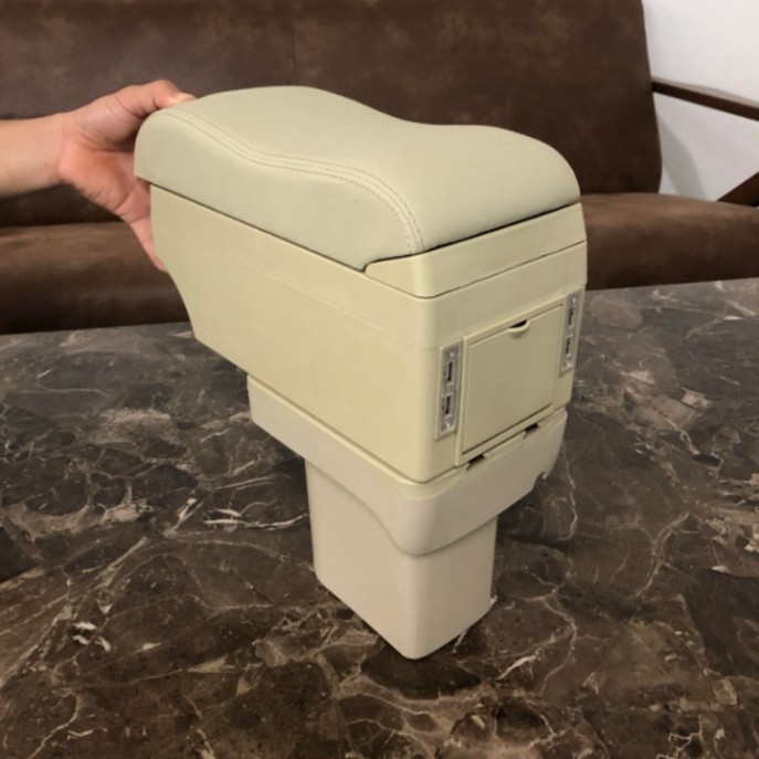 Sản Phẩm Hộp tỳ tay ô tô Chevrolet Cruze tích hợp 6 cổng USB: EXPD-CRZE .