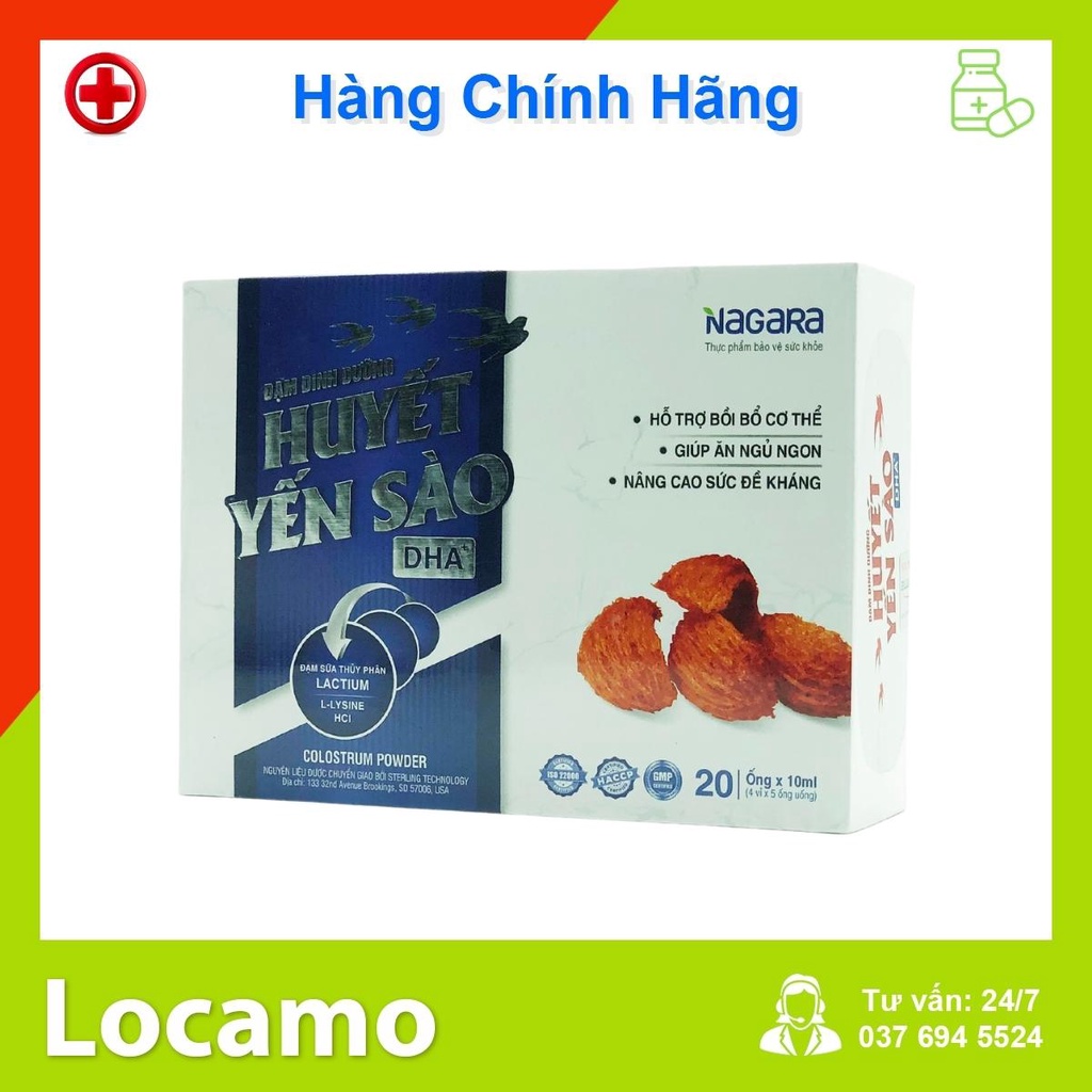 Đạm dinh dưỡng Huyết Yến Sào DHA+. Hỗ trợ bồi bổ cơ thể, tiêu hóa tốt, tăng cường sức đề kháng, ăn ngon ngủ ngon cho bé
