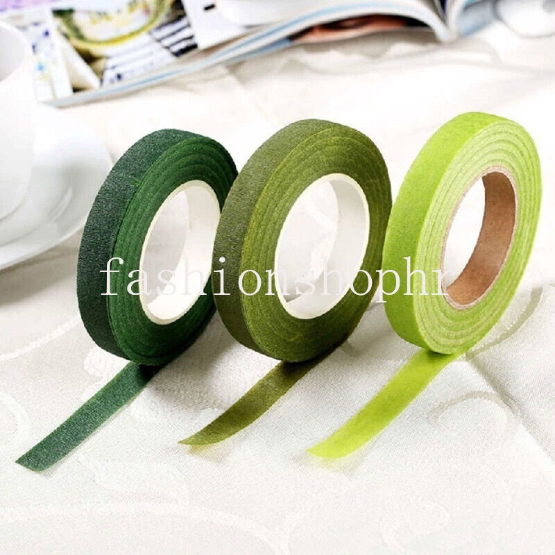 Cuộn Băng Dính 30 Yard 12MM Chuyên Dụng Cho Làm Hoa Giả