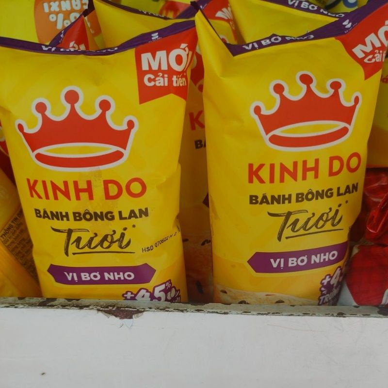 Bánh bông lan tươi Kinh Đô 38g