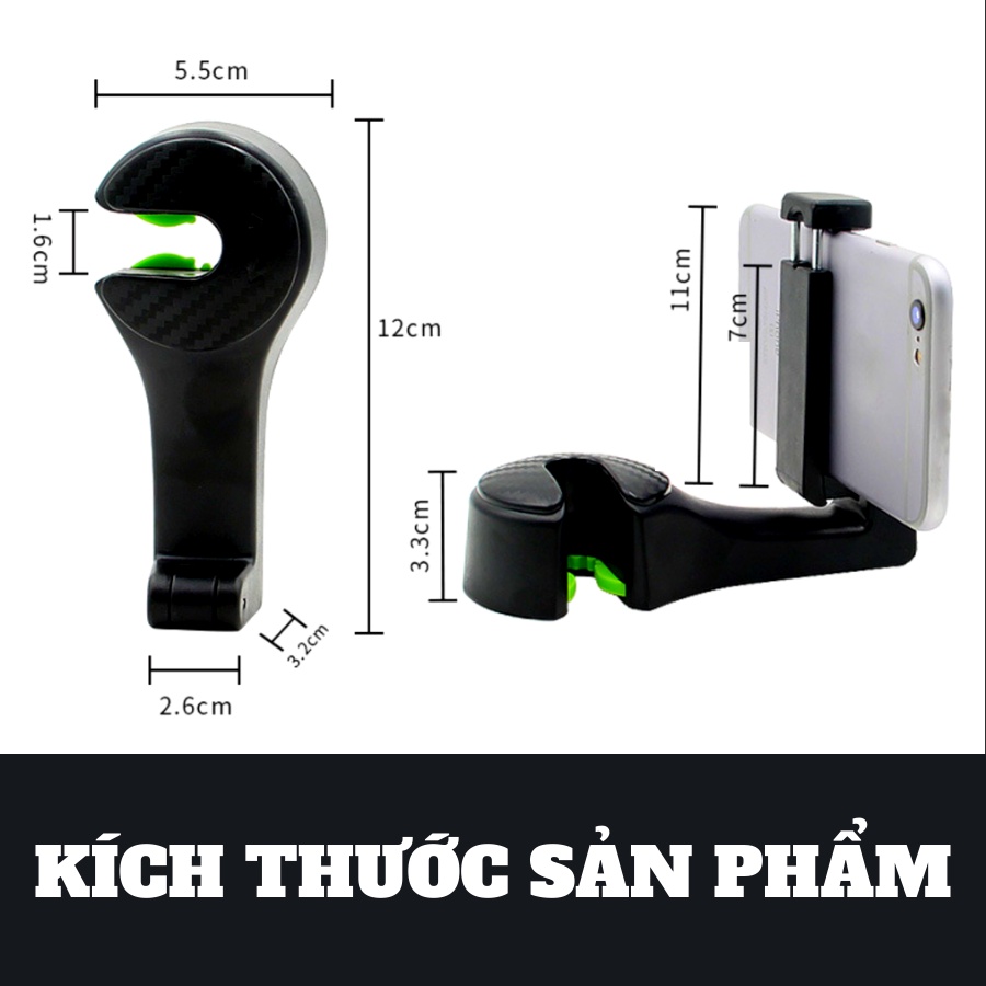 Móc treo đồ ô tô, loại móc treo hàng ghế sau oto, cực kì tiện lợi siêu đẹp siêu bền siêu rẻ!