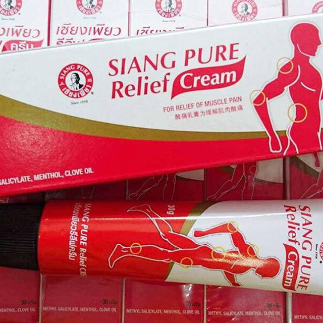 DẦU NÓNG XOA BÓP SIANG PURE RELIEF CHÍNH HÃNG THÁI LAN