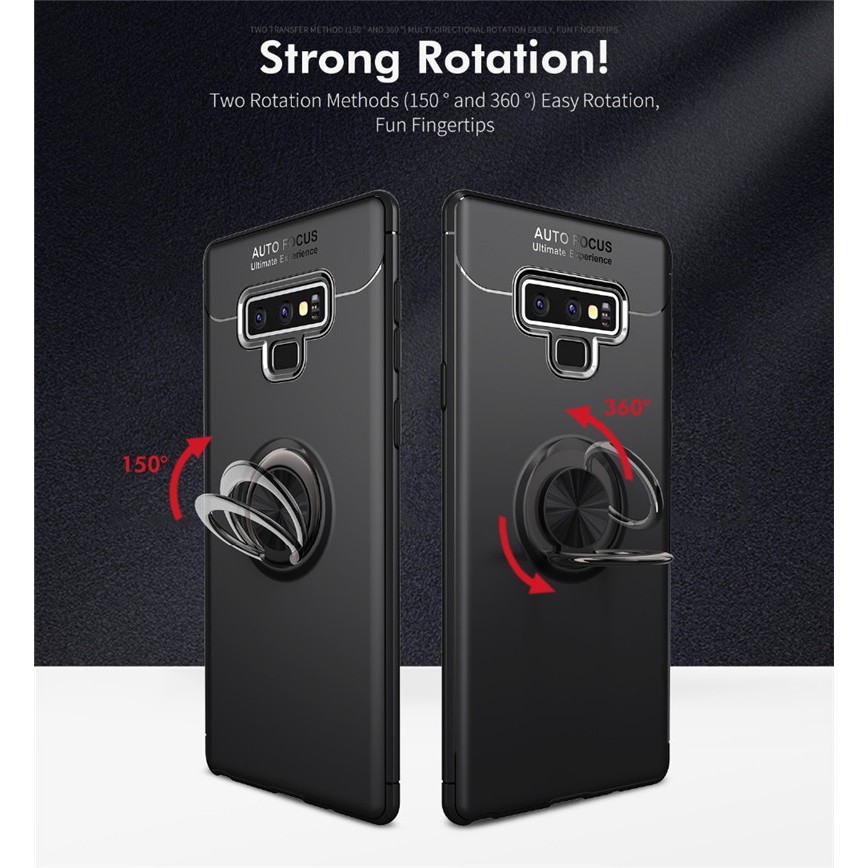 Ốp điện thoại có vòng nhẫn nam châm giá đỡ cho Topewon For Samsung Galaxy Note 9 10 Plus 20 Ultra