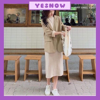 Áo Blazer 1 lớp mẫu mới  Áo vest Hàn Quốc nhiều màu !!! yesnow