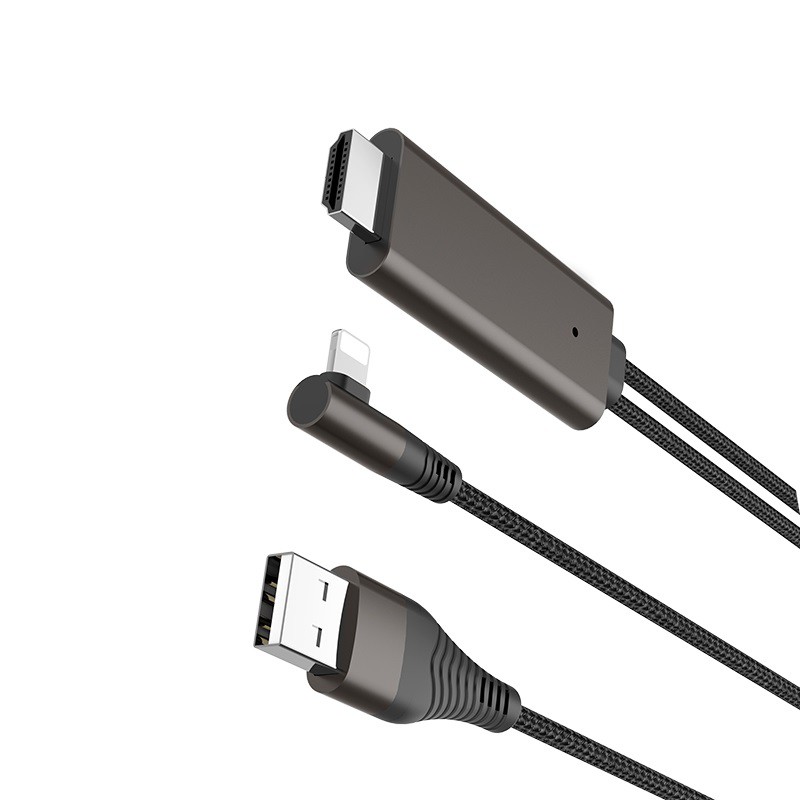 [Mã ELHACE giảm 4% đơn 300K] Cáp Lightning sang HDMI chính hãng Hoco UA14