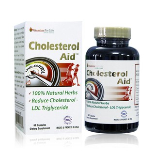 ✅ [CHÍNH HÃNG]Viên Uống Hỗ Trợ Giảm Mỡ Máu Cholesterol Aid Vitamins For Life 60 Viên