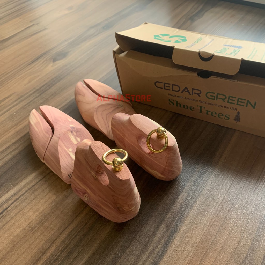 Shoes Tree For Boot - Cây Giữ Form Giày Boot Gỗ Tuyết Tùng - Hiệu Cedar Green - Cho Giầy Chelsea Boot, Chukka, Giày Bốt