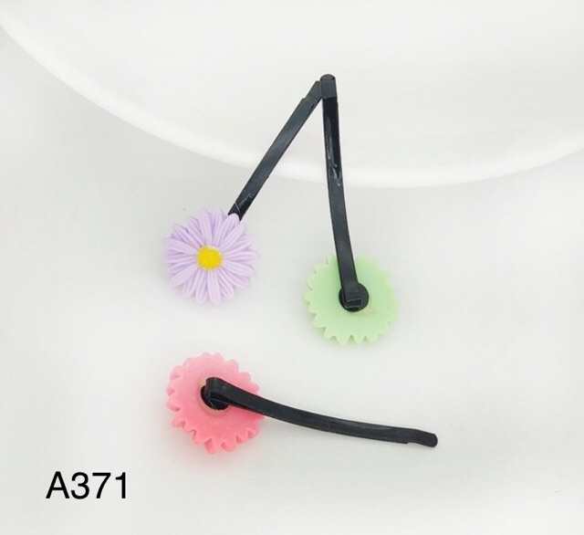 10 kẹp mái hoa cúc lớn