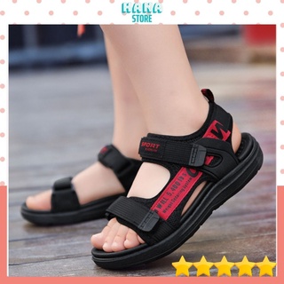 Dép sandal quai hậu đi học đi chơi đi biển bé trai bé gái từ 4 tuổi đến 10 tuổi - D03