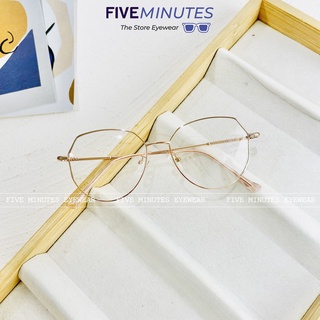 Gọng kính cận nữ I Kim loại mảnh góc cạnh 2668 Nhiều màu Siêu hot I Nhận lắp cận 0-6